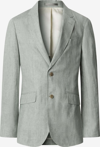 Coupe regular Veste de costume 'Delave Hopsack' Hackett London en vert : devant