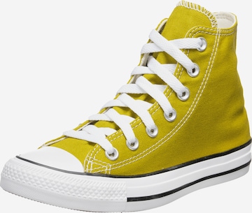 CONVERSE High-Top Sneakers 'Chuck Taylor' in Yellow: front