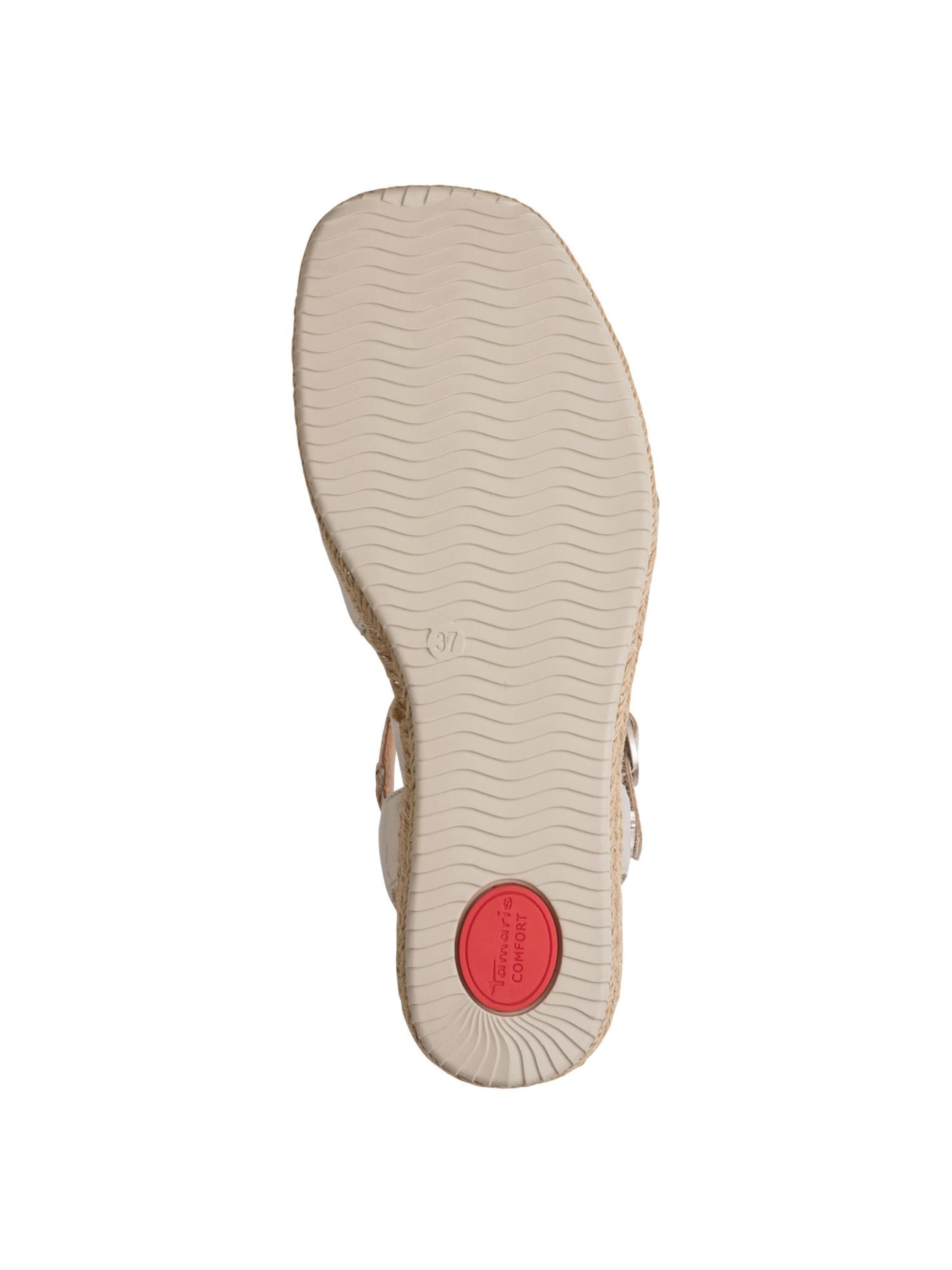 Sandales Tamaris en argent