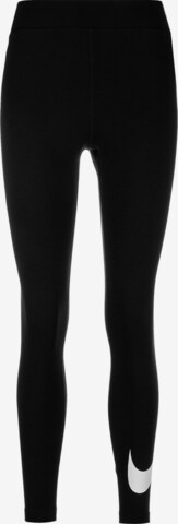Nike Sportswear Skinny Leggings in Zwart: voorkant