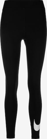 Skinny Leggings Nike Sportswear en noir : devant