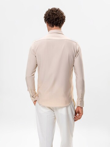 Slim fit Camicia di Antioch in beige