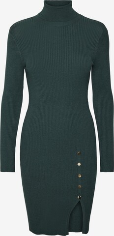 VERO MODA Knitted dress 'ABA' in Green: front
