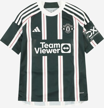 T-Shirt fonctionnel 'Manchester United 23/24 Away' ADIDAS PERFORMANCE en vert : devant