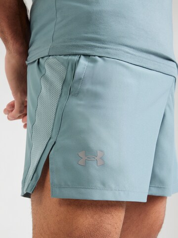 UNDER ARMOUR Normalny krój Spodnie sportowe 'LAUNCH 5' w kolorze niebieski