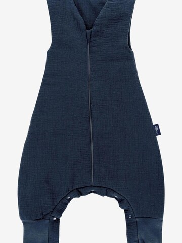 ALVI Sleeping Bag 'Schlafsack 4-Season Sleep-Overall Mull' in Blue: front