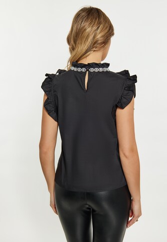 faina Blouse in Zwart