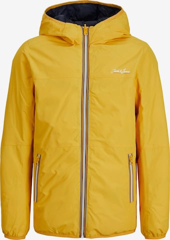 Jack & Jones Junior - Chaqueta de invierno 'Paul' en amarillo: frente