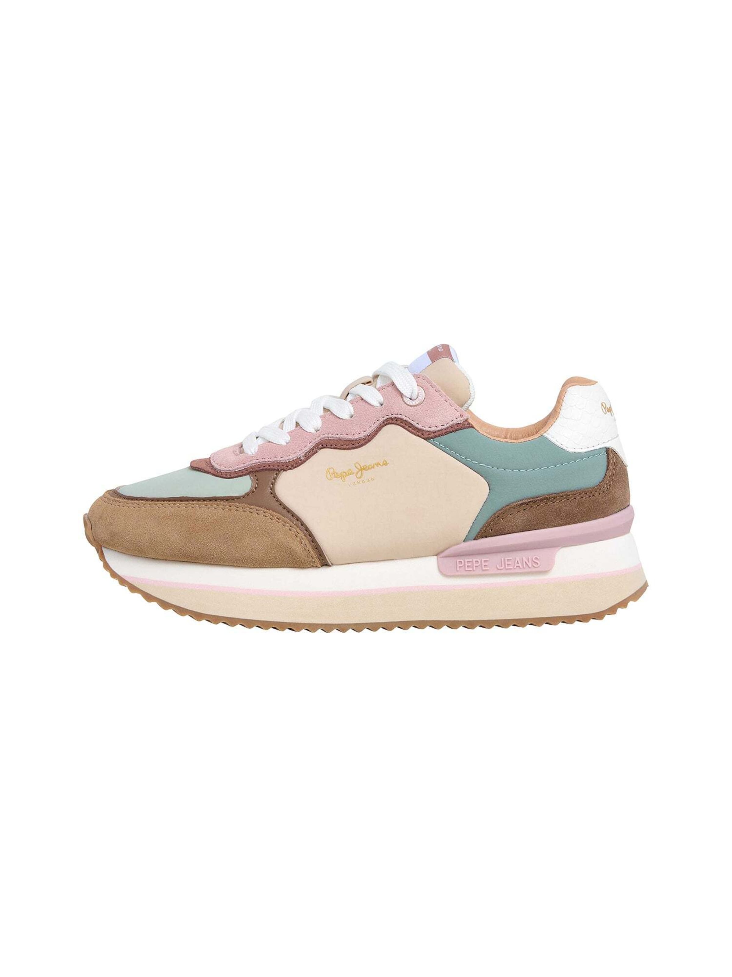 Pepe Jeans Sneaker 'Rusper Combi W' in Beige: Vorderseite