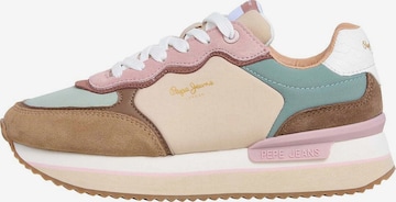 Sneaker bassa 'Rusper Combi W' di Pepe Jeans in beige: frontale