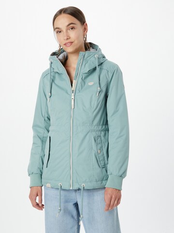 Ragwear Between-Seasons Parka 'DANKKA' in Blue: front