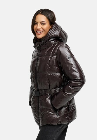 NAVAHOO Jacke 'Eisglanz 14' in Braun