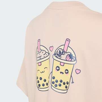 ADIDAS ORIGINALS T-Shirt 'Bubble Tea' in Pink