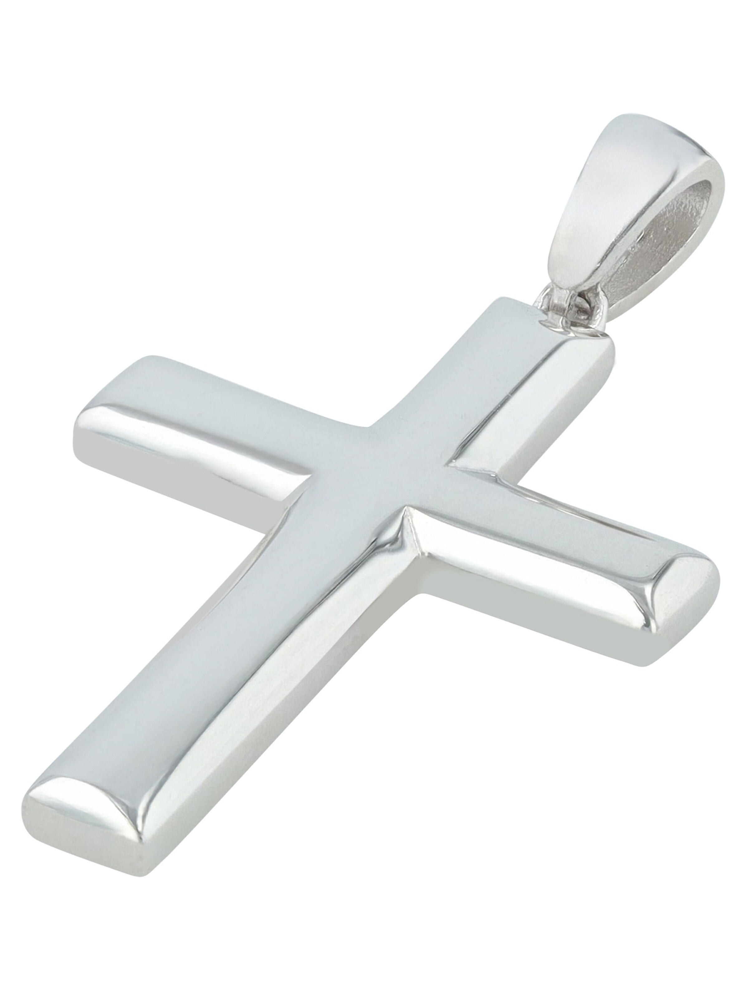 Akzent Pendant '"Xanet" aus 925 Sterlingsilber, rhodiniert, langlebig' in Silver