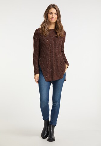 Usha Sweater in Brown