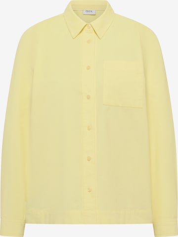 CECIL Blouse in Yellow: front