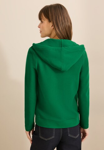 CECIL Sweatjacke in Grün