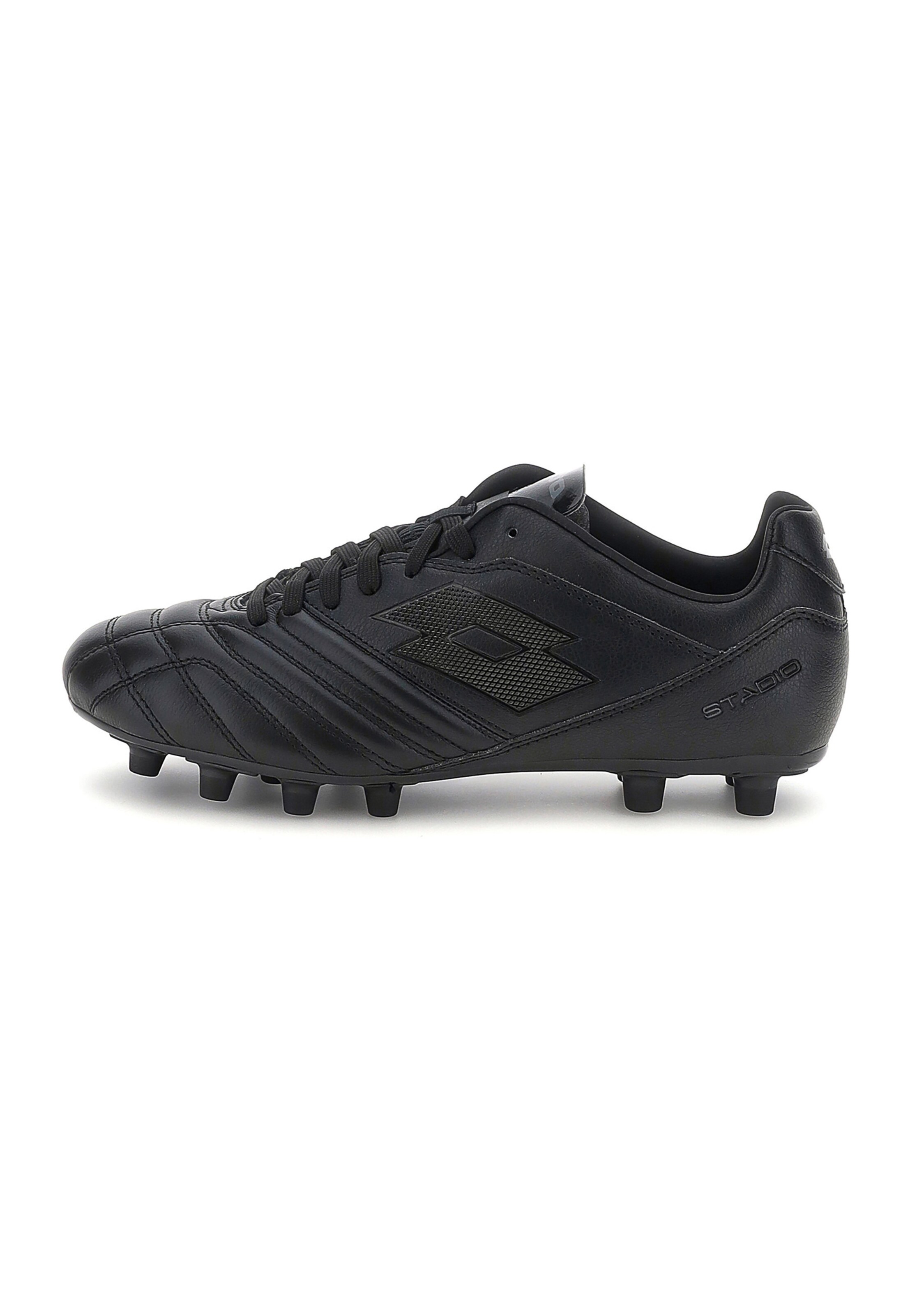 LOTTO Buty piłkarskie 'Stadio 300 III' w kolorze czarny: przód