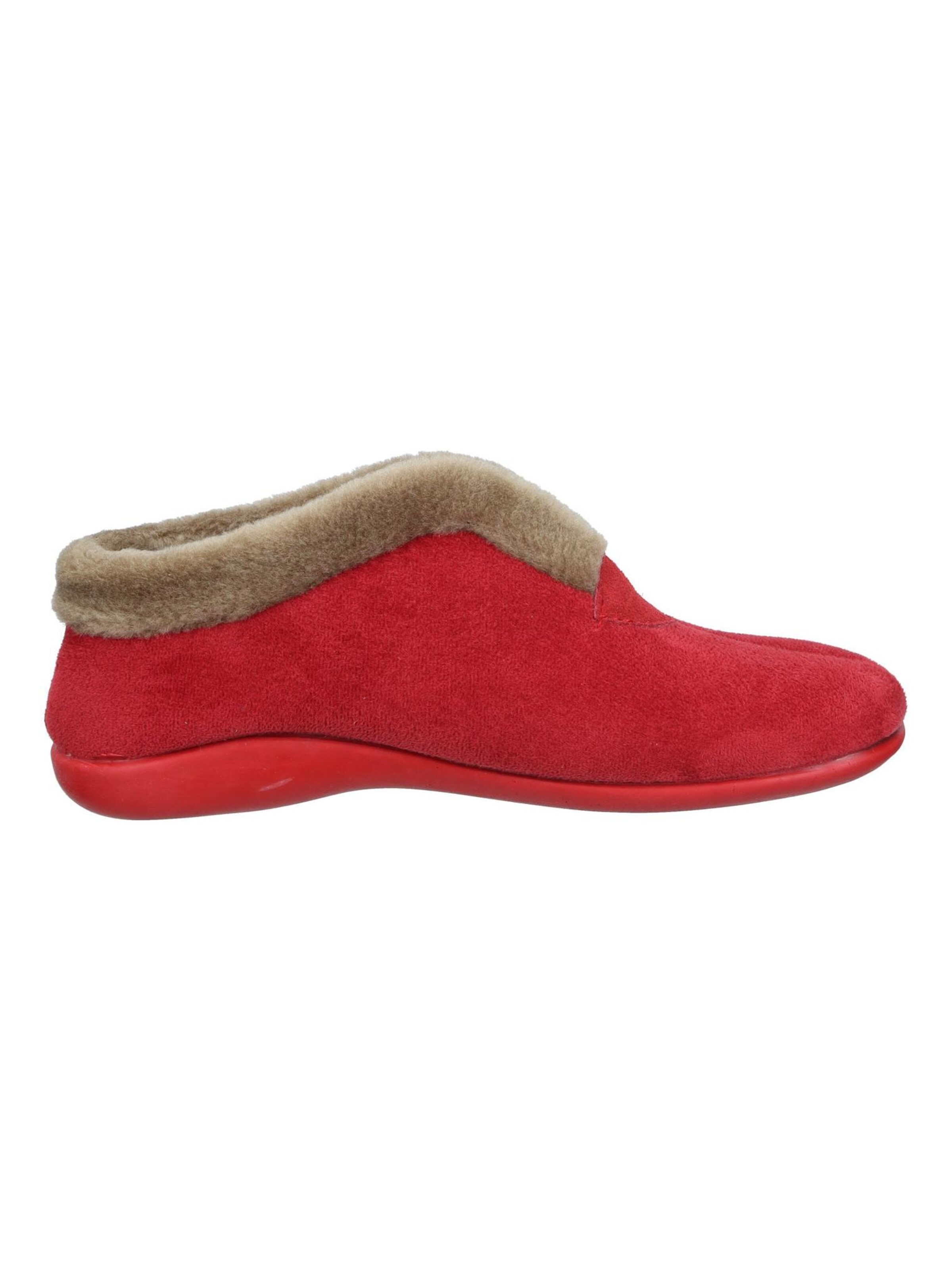 Manitu-Home Slippers in Red