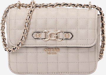 GUESS Crossbody bag 'NADIRA MINI CNVRTBL XBODY FLAP' in Grey: front