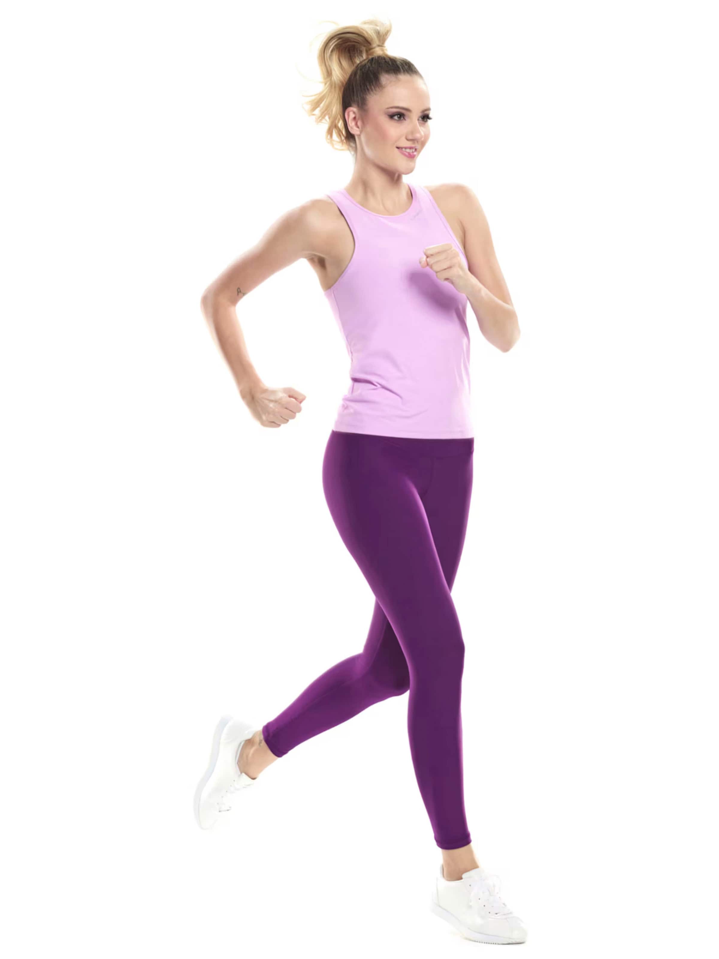 Winshape Skinny Urheiluhousut 'HWL117C' värissä lila