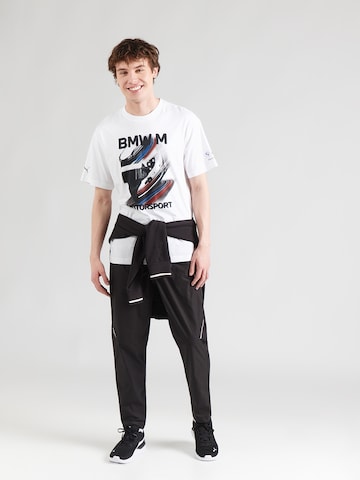 T-Shirt 'BMW MMS' PUMA en blanc
