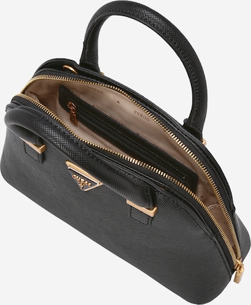 GUESS Handbag 'LOSSIE GIRLFRIEND DOME' in Black