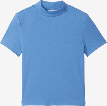 T-Shirt TOM TAILOR en bleu : devant