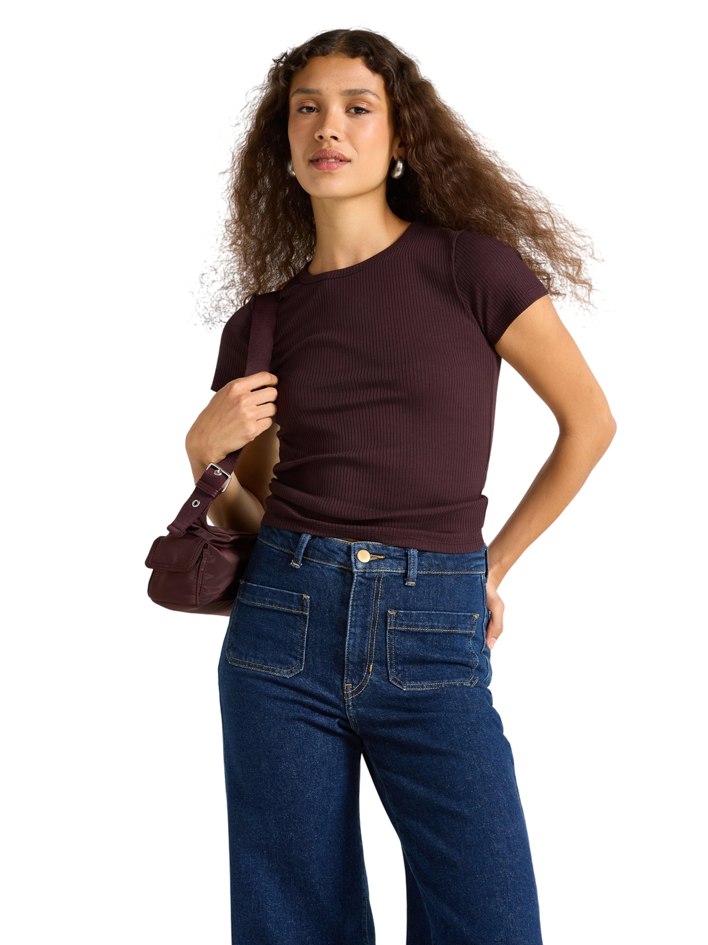 Lindex Shirts 'Love' i rød: forside