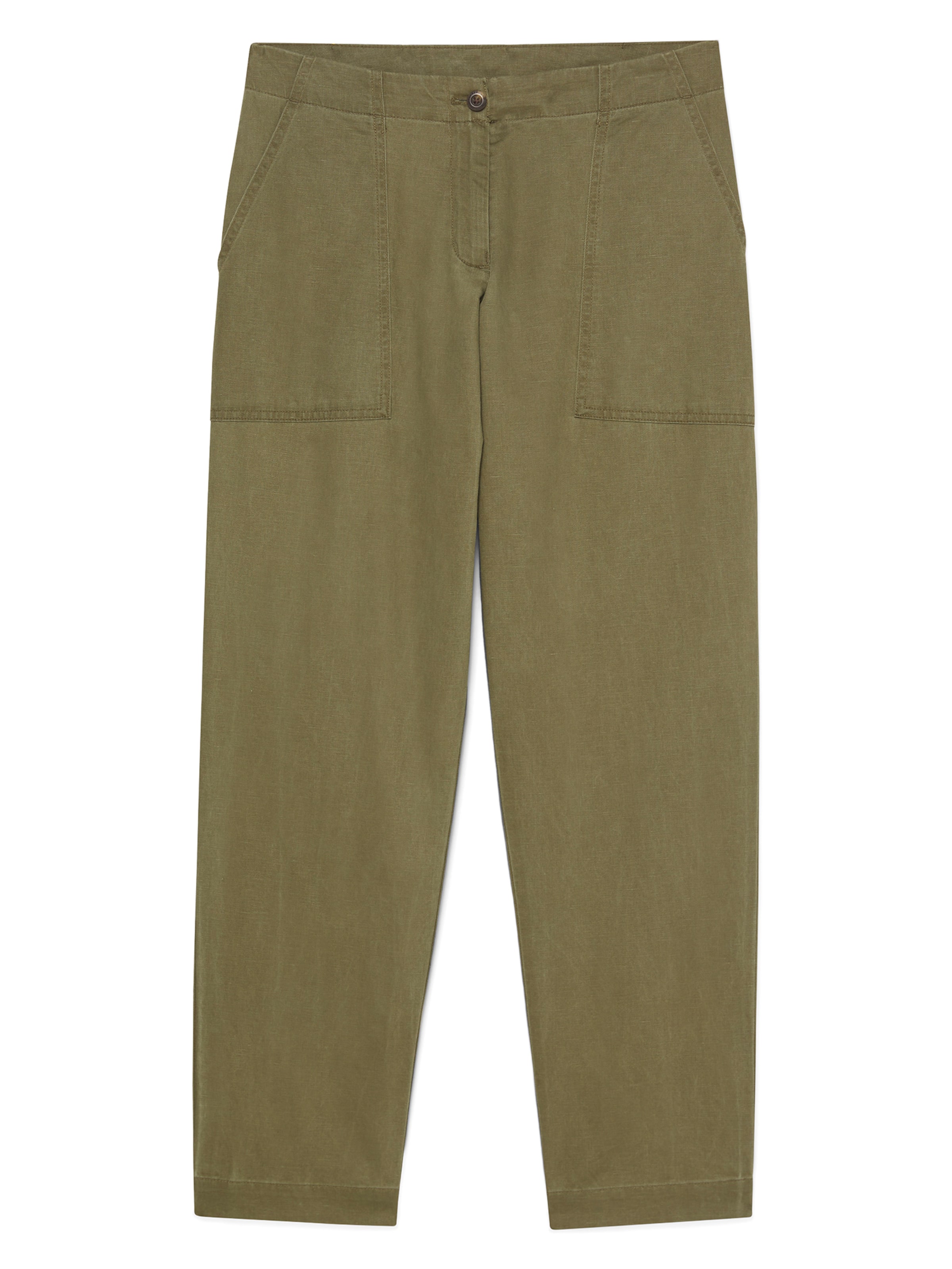 TIMBERLAND Regular Hose in Grün: Vorderseite