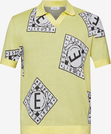 Pull-over ESPRIT en jaune : devant