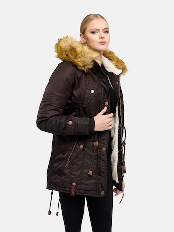 Parka invernale 'La Viva' di NAVAHOO in marrone
