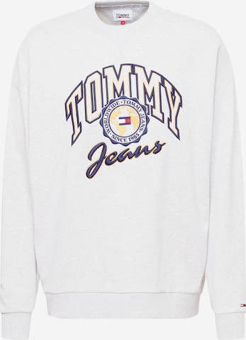 Tommy Jeans Sweatshirt in Grau: predná strana