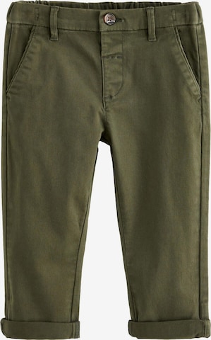 Next Trousers in Green: front