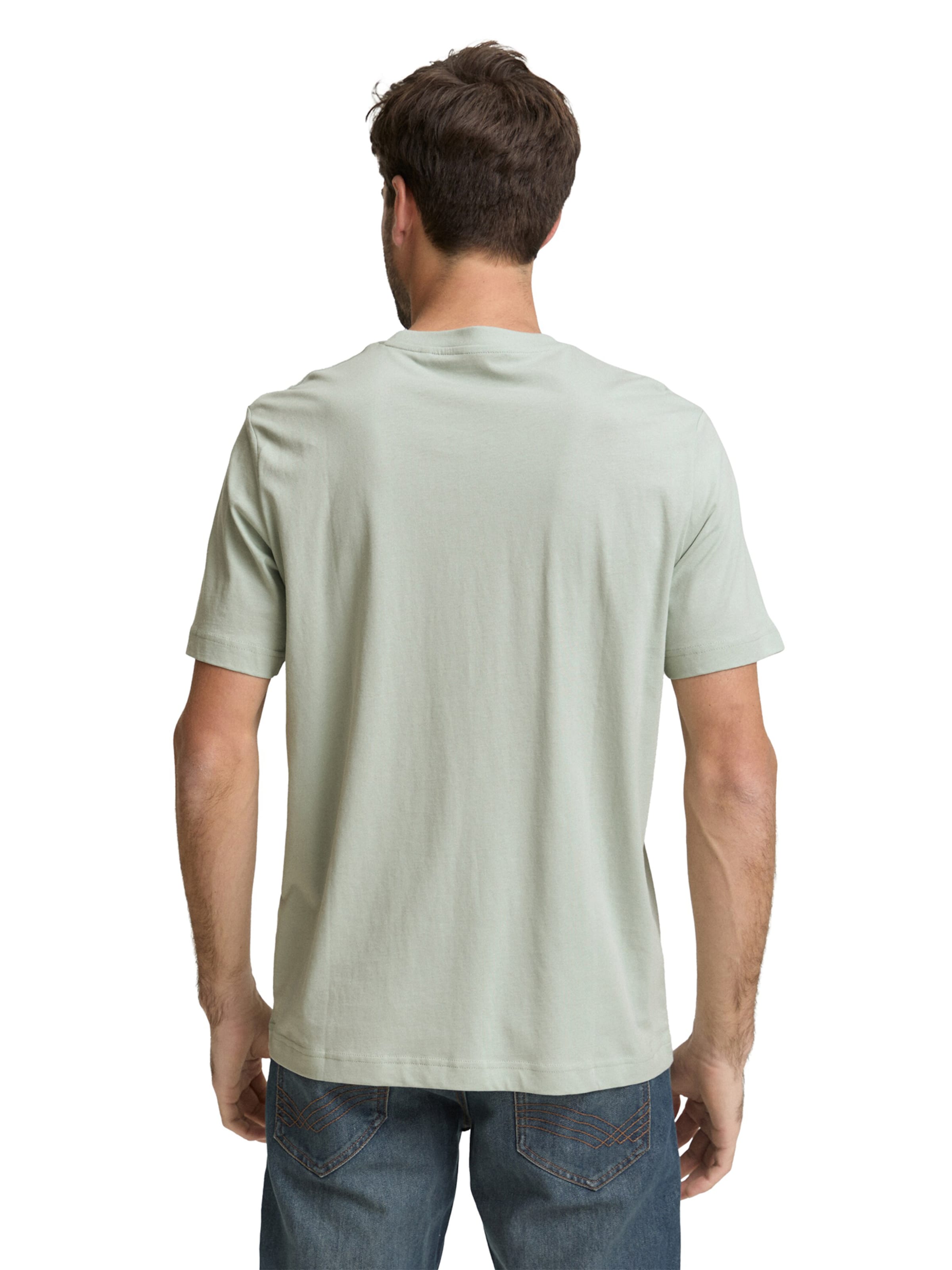 TOM TAILOR - Camiseta en verde