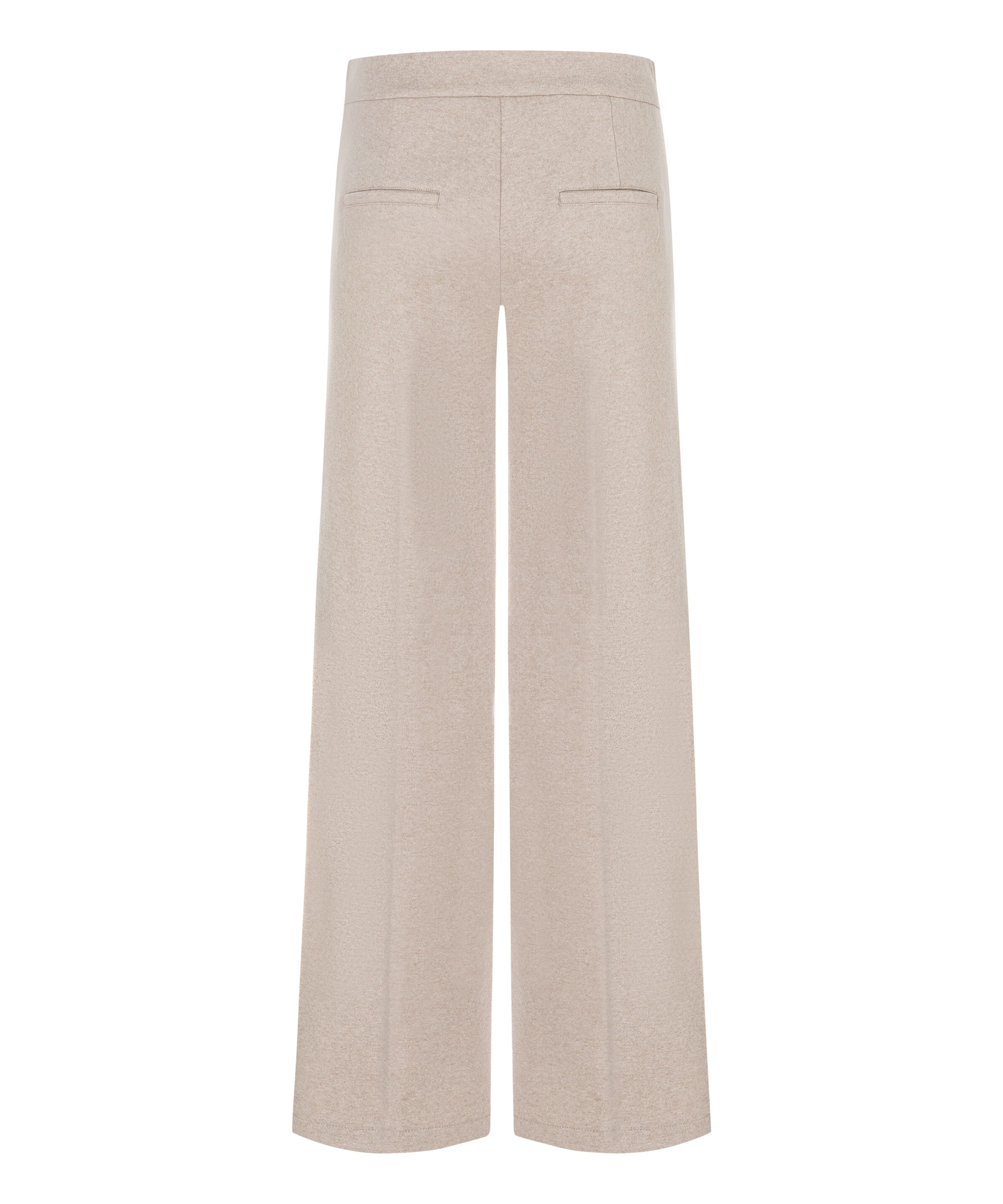 Cambio Regular Pleat-front trousers in Beige: front