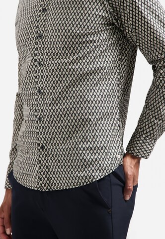 No Excess Regular fit Overhemd in Zwart