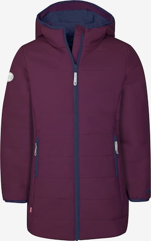 TROLLKIDS Winter Jacket in Purple: front