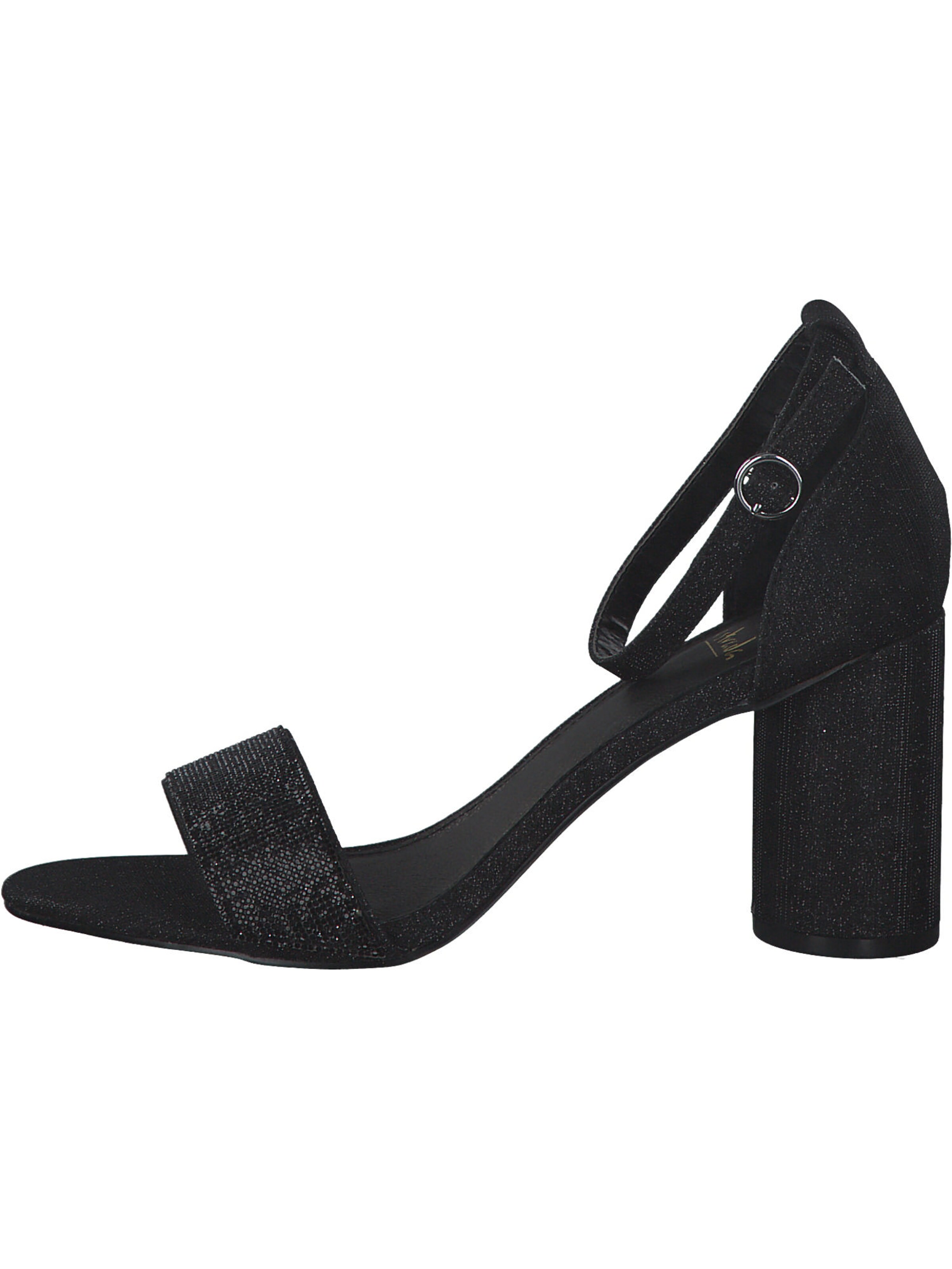 LA STRADA Sandalen met riem in Zwart