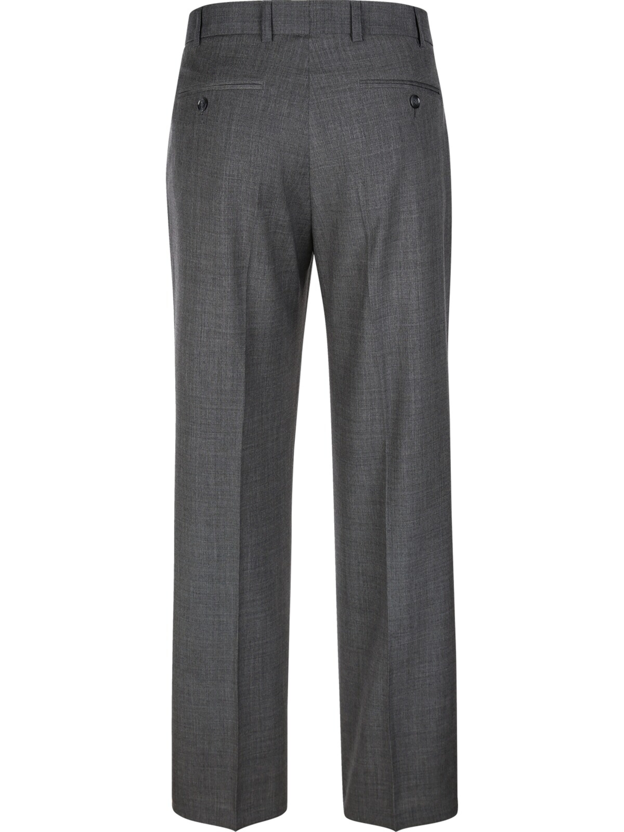 BABISTA Regular Pleat-Front Pants ' Rivari ' in Grey
