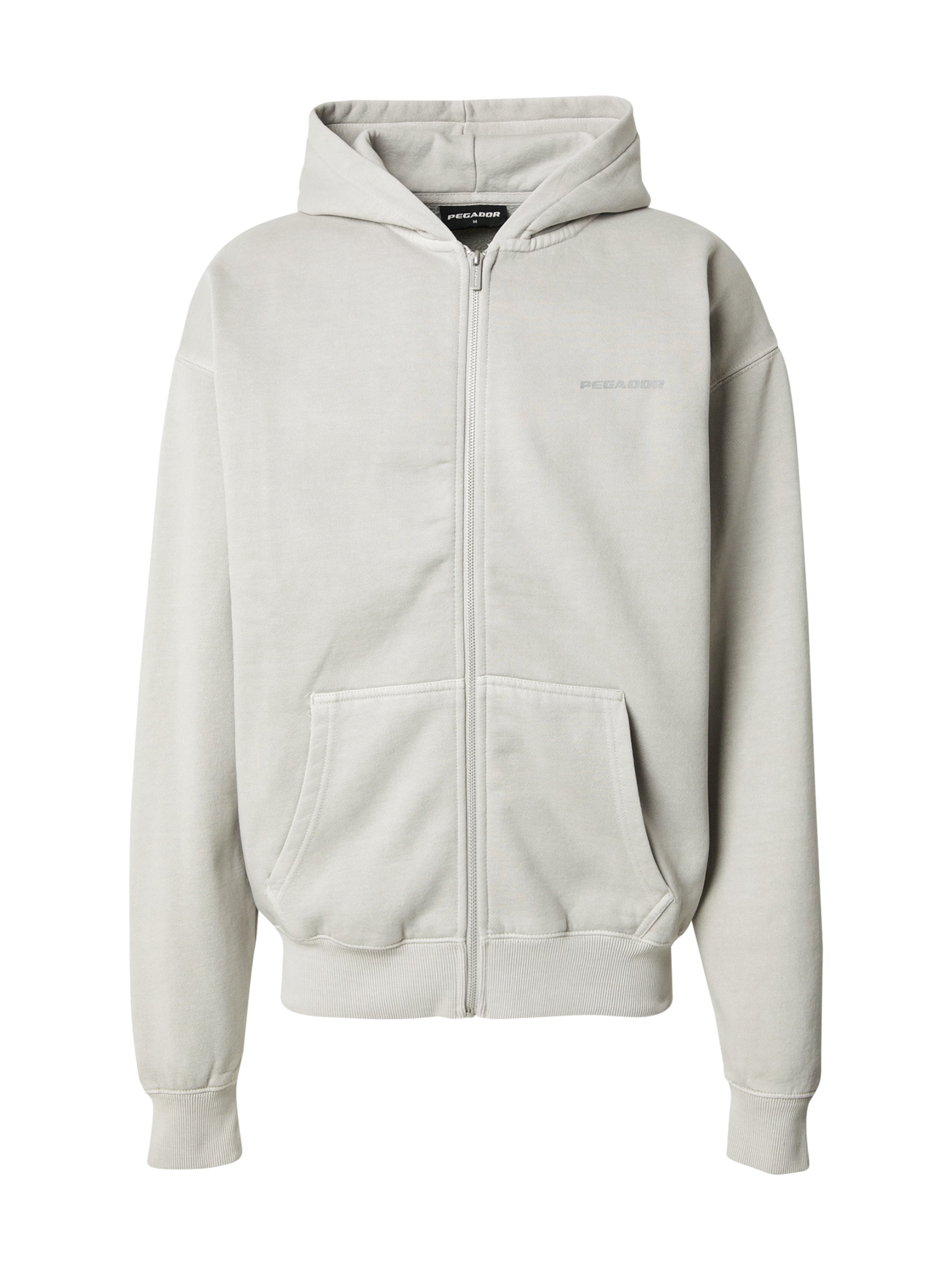 Pegador Ζακέτα φούτερ 'Colne' σε γκρι: μπροστά