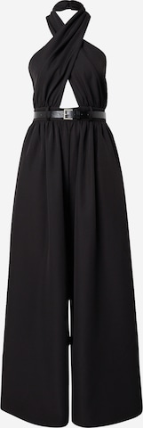 Tuta jumpsuit di Kamila Šikl in nero: frontale