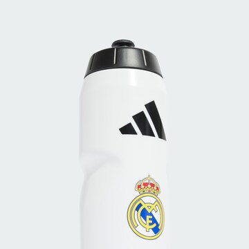 ADIDAS PERFORMANCE Trinkflasche 'Real Madrid' in Weiß