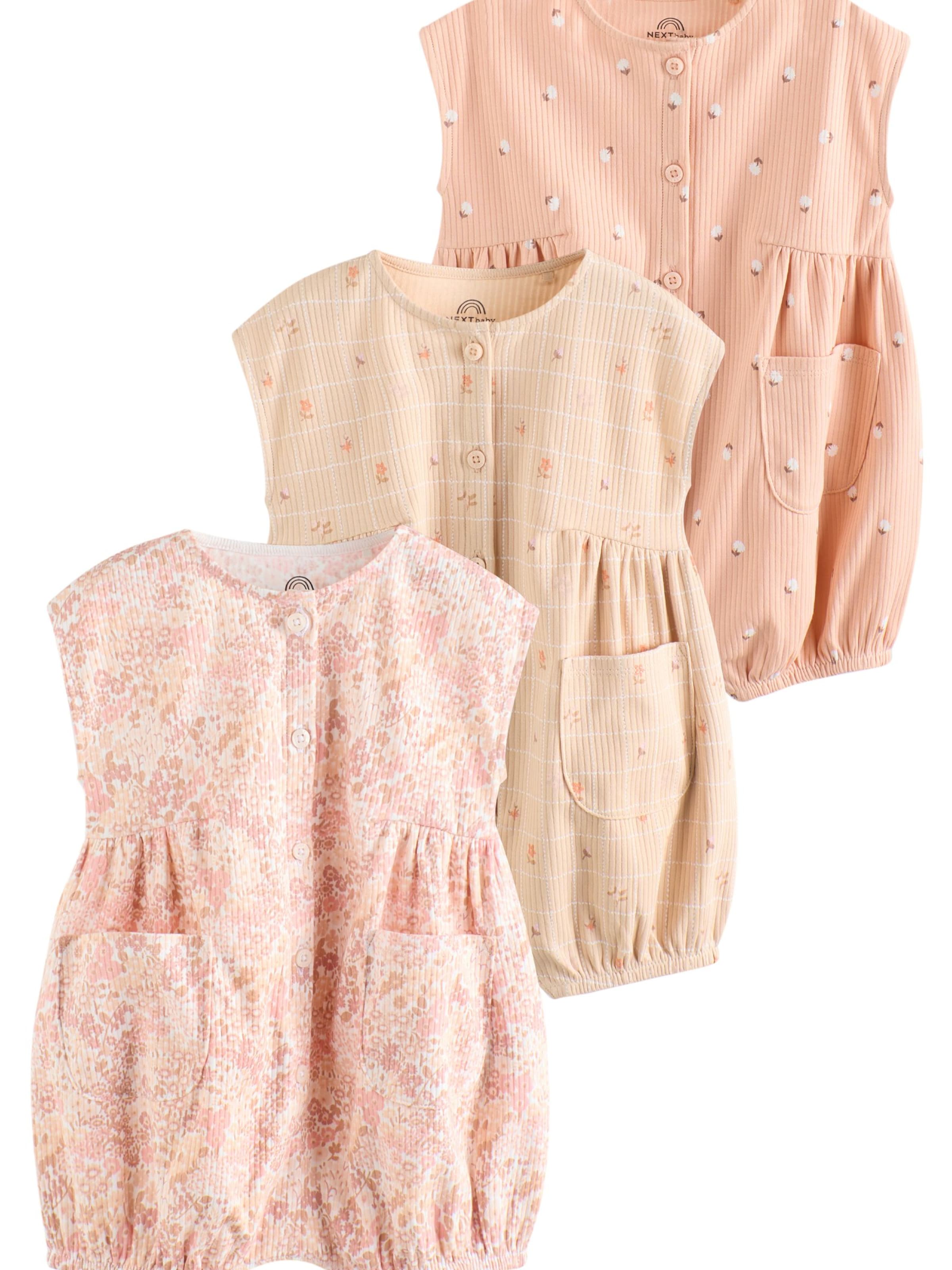 Tutina / body per bambino di Next in arancione: frontale