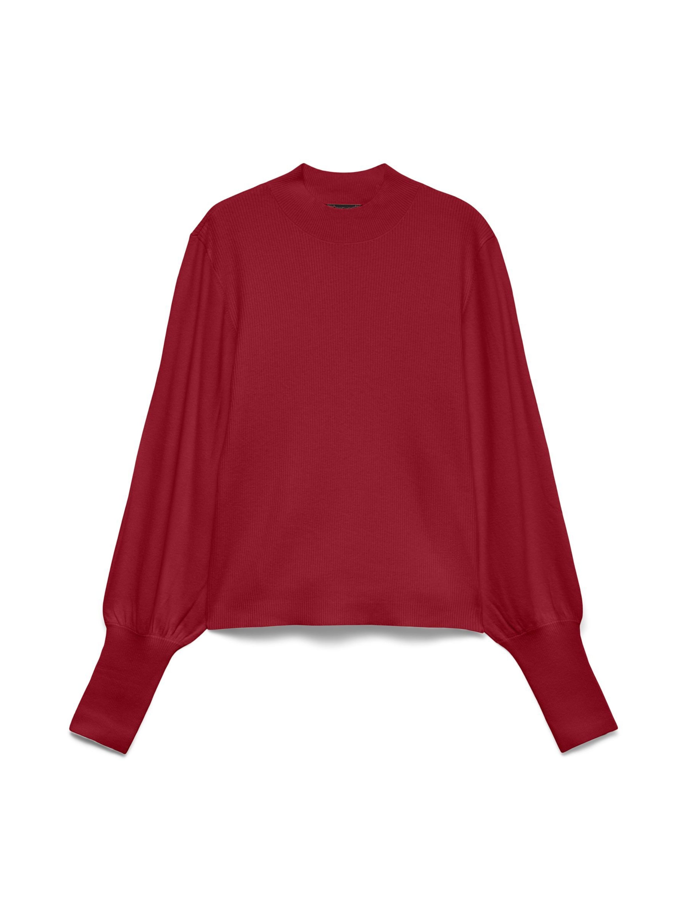 VERO MODA Trui 'VMHOLLYKARIS' in Rood: voorkant