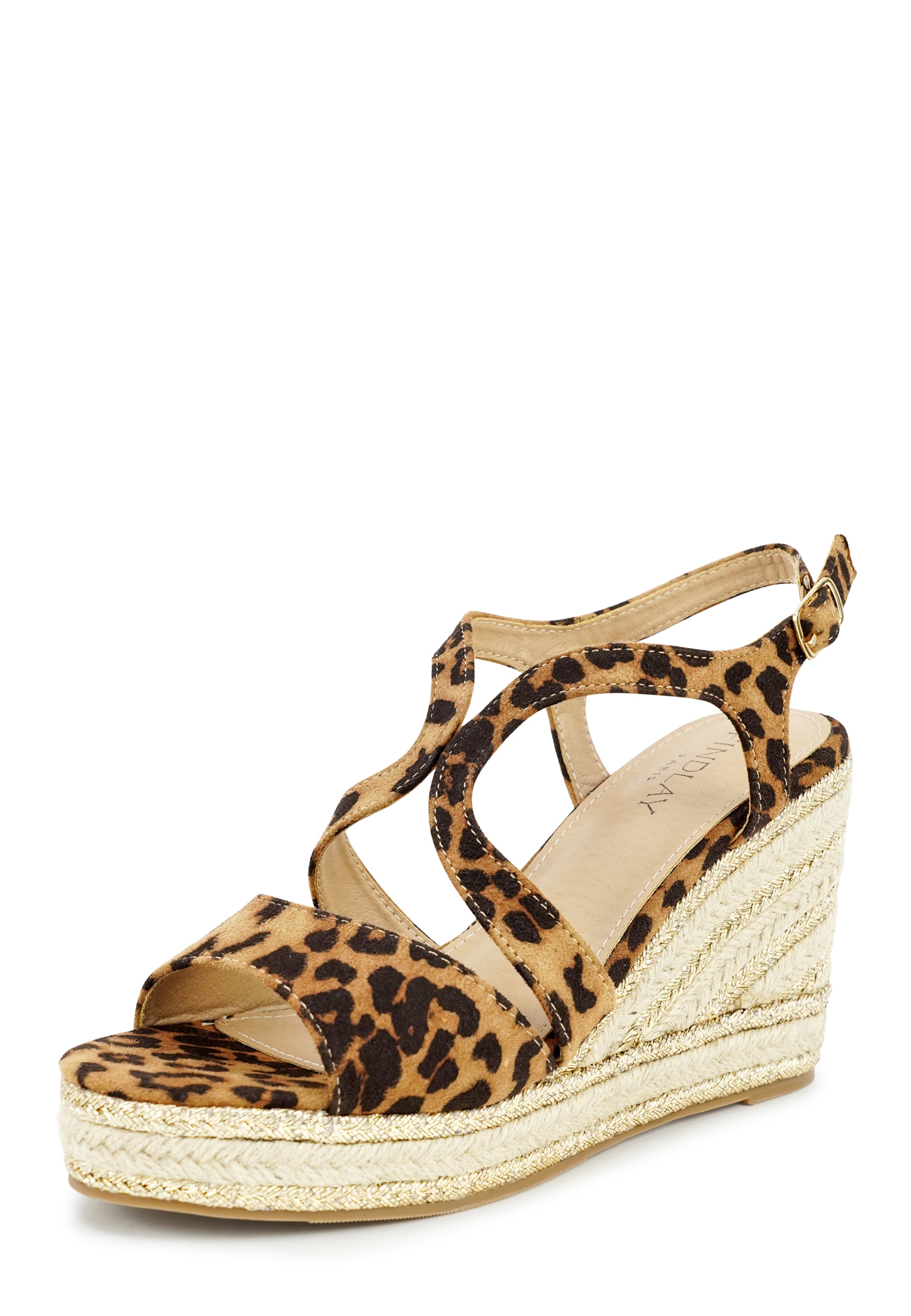 Findlay Sandale 'LYTA' in Braun: Vorderseite