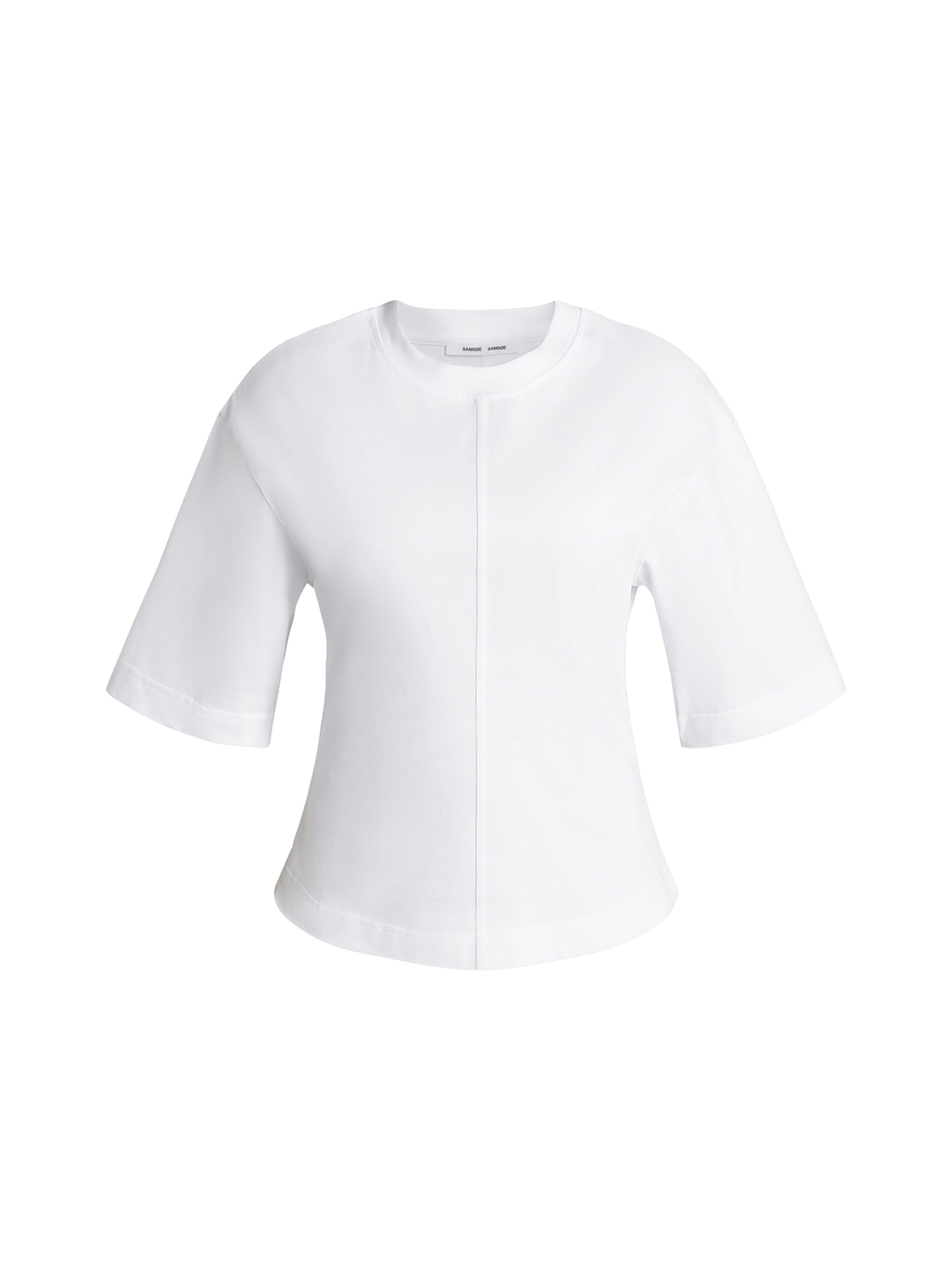 Samsøe Samsøe - Camiseta 'Disas' en blanco: frente