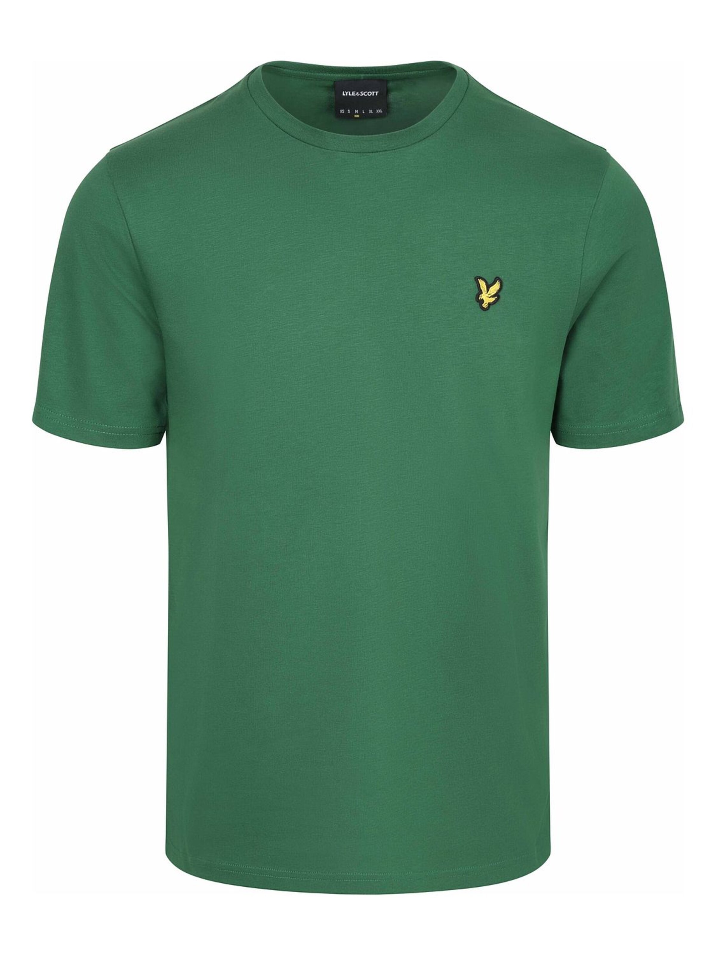 Lyle & Scott Shirt 'Essentials' in Groen: voorkant