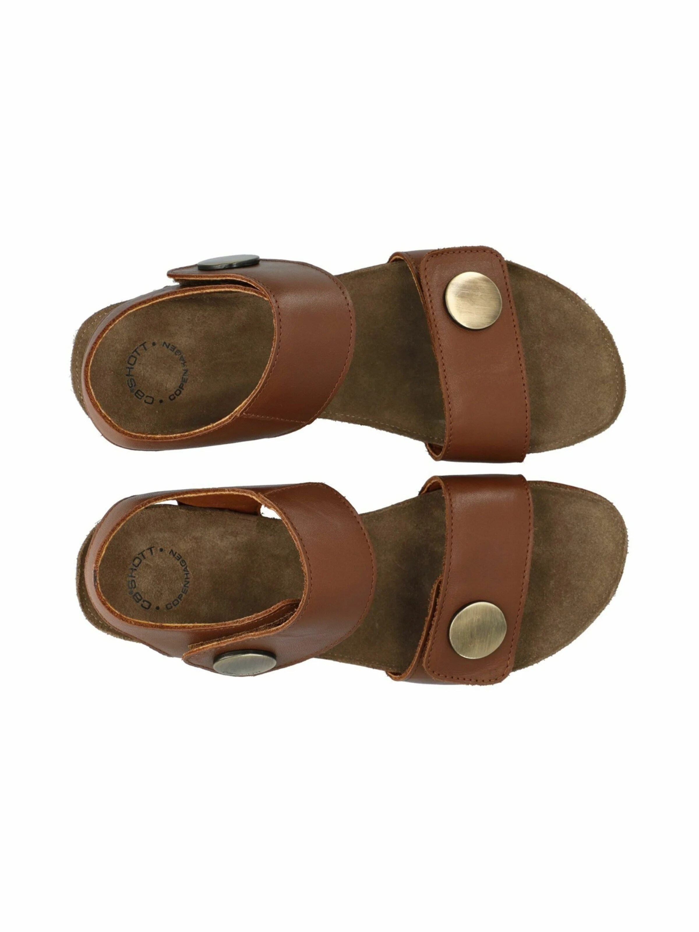 Ca'Shott - Sandália ' CASAVA ' em castanho