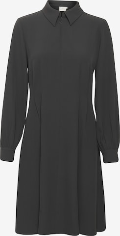 Robe-chemise 'Signa' Kaffe en noir : devant